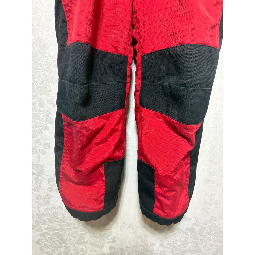Columbia Snowsuit Ski Suit YOUTH 6 7 Red Black Tectonite READ VTG - Picture 4 of 6